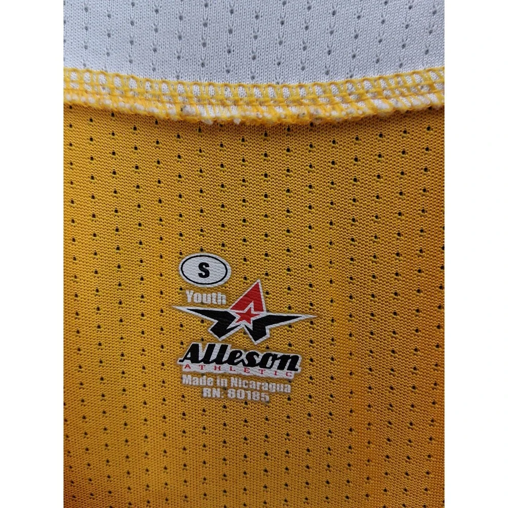 Alleson Athletic San Francisco Little League Jersey Youth S Yellow Baseball T